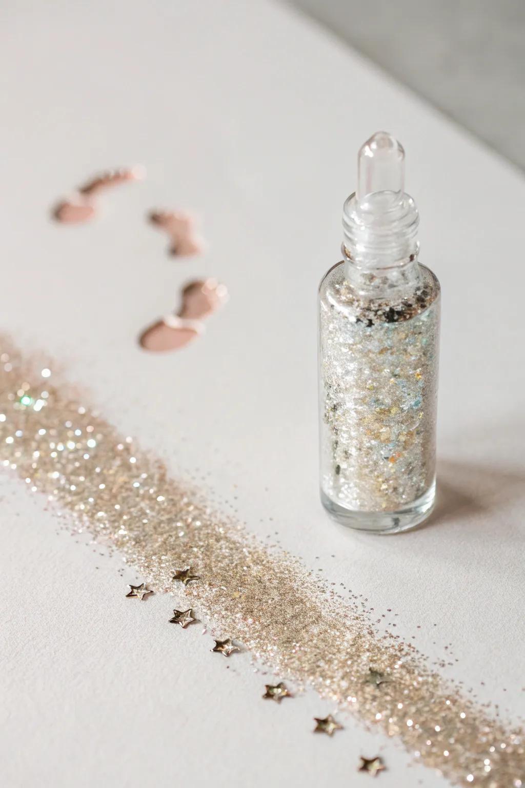 Follow the fairy trail: Magic in every glittery step.