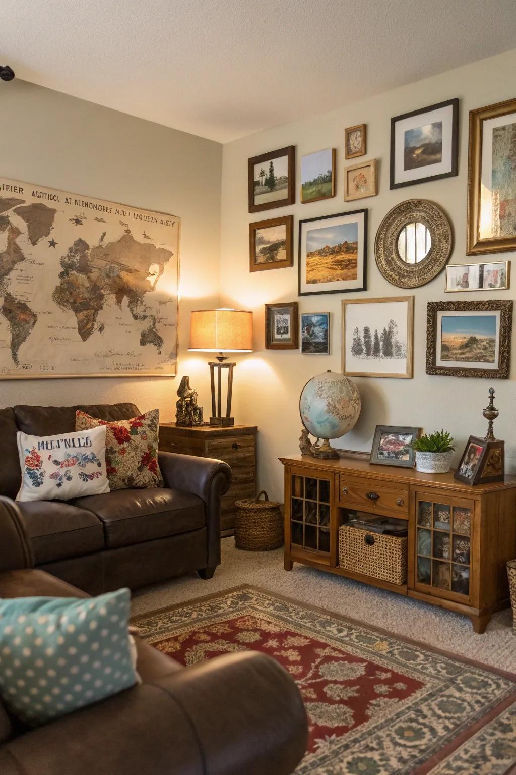Add personal touches for a space that reflects your personality.