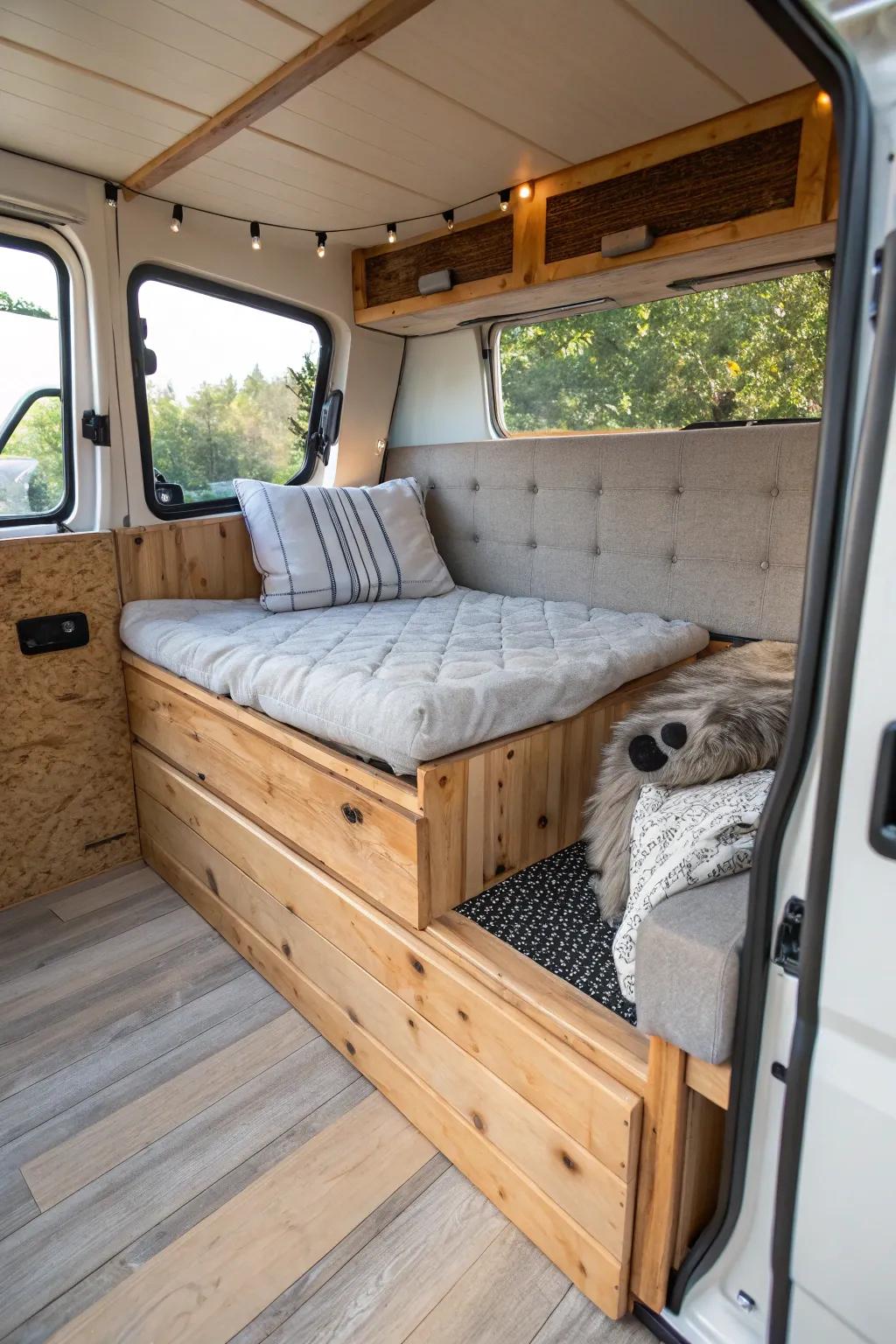 Craft the ultimate travel haven for your furry friends with a stylish, cozy nook!