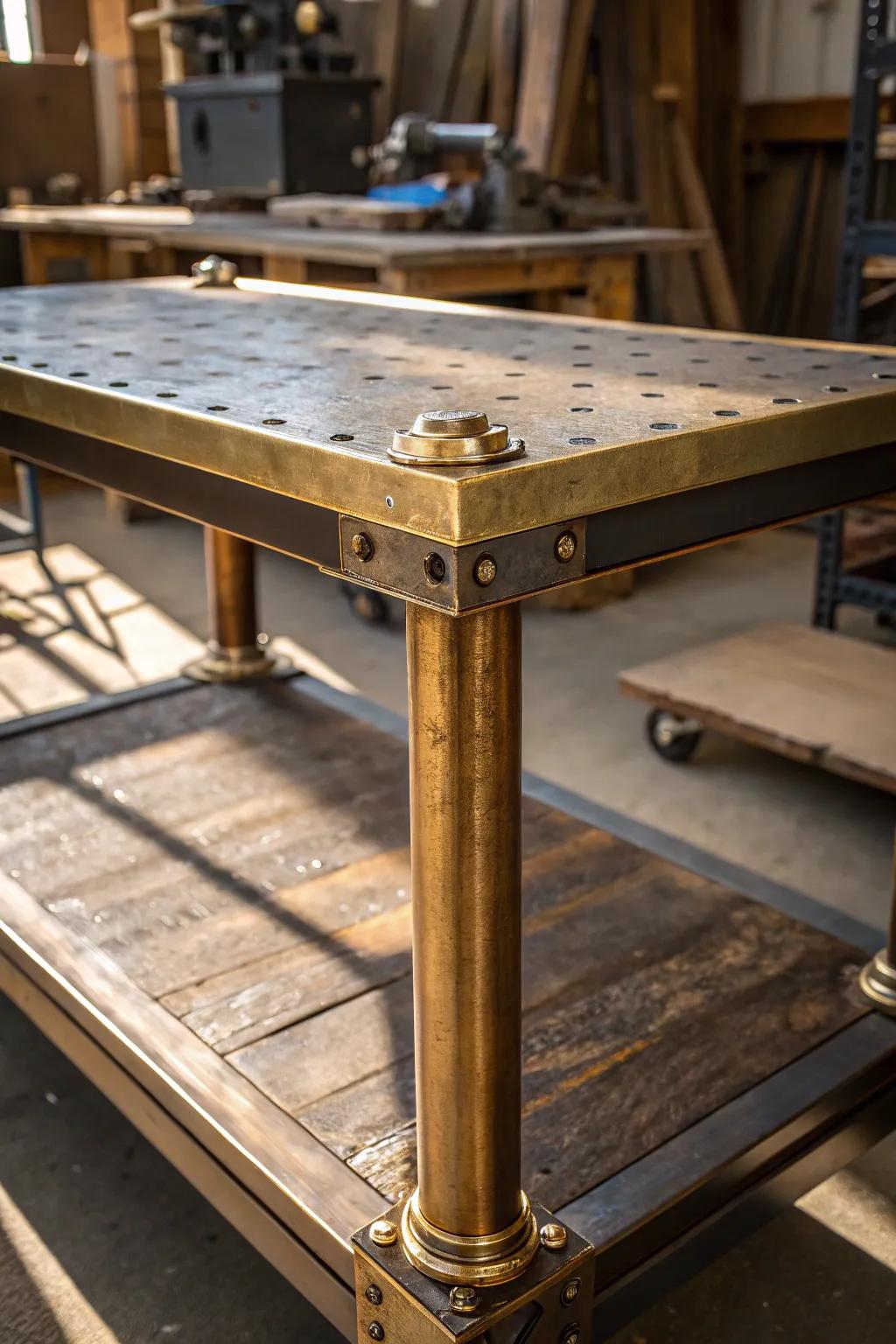 Grounded for Excellence: Enhance your workshop with the perfect welding table.