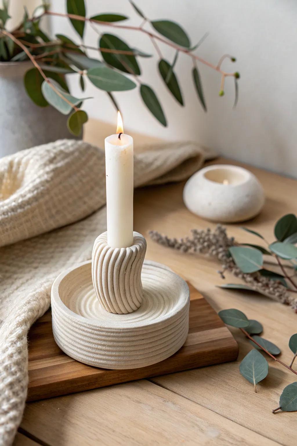 Illuminate your space with the warmth of handcrafted simplicity.