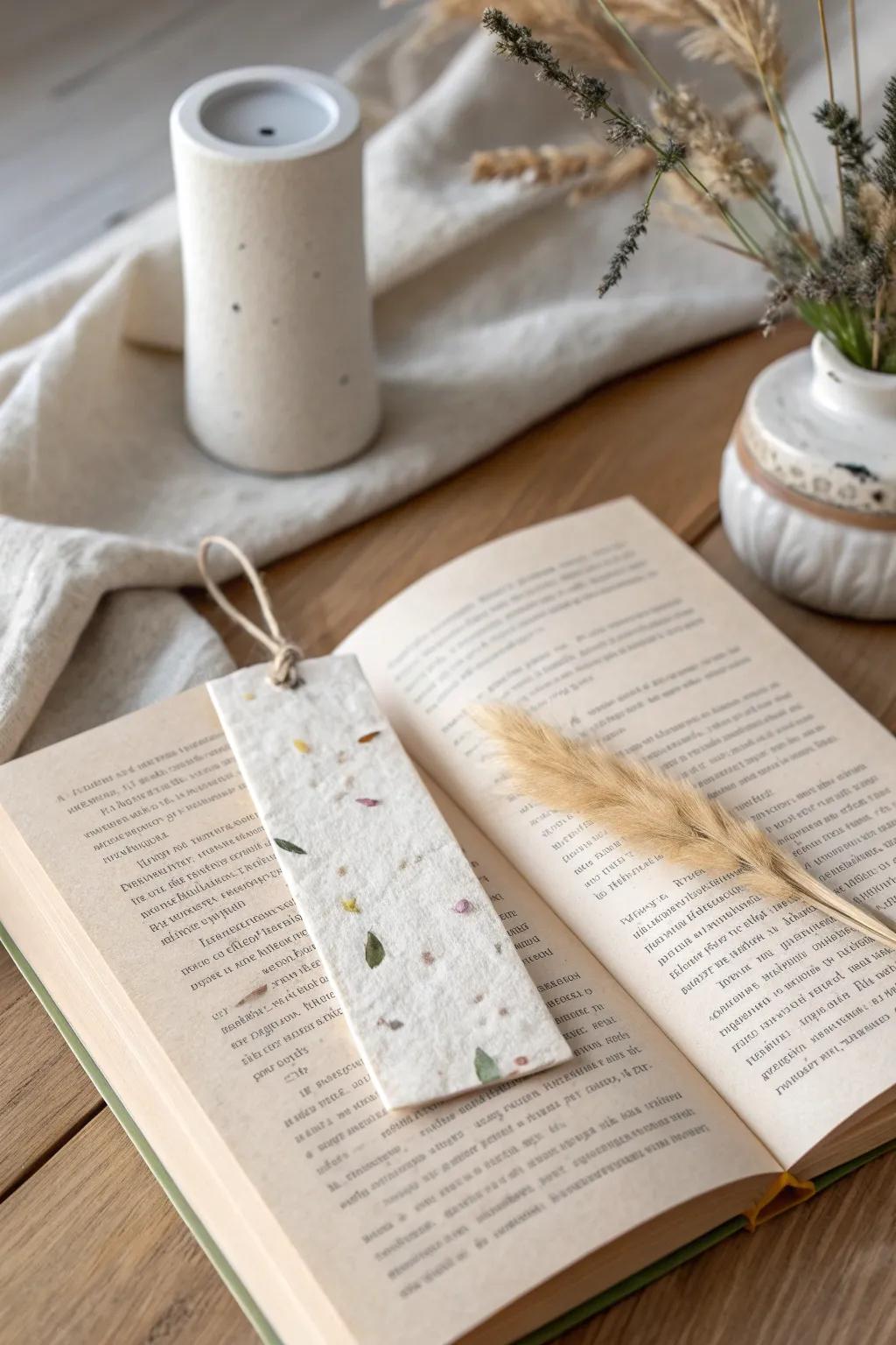 Mark your place and grow a plant: Discover the beauty of seed paper bookmarks.