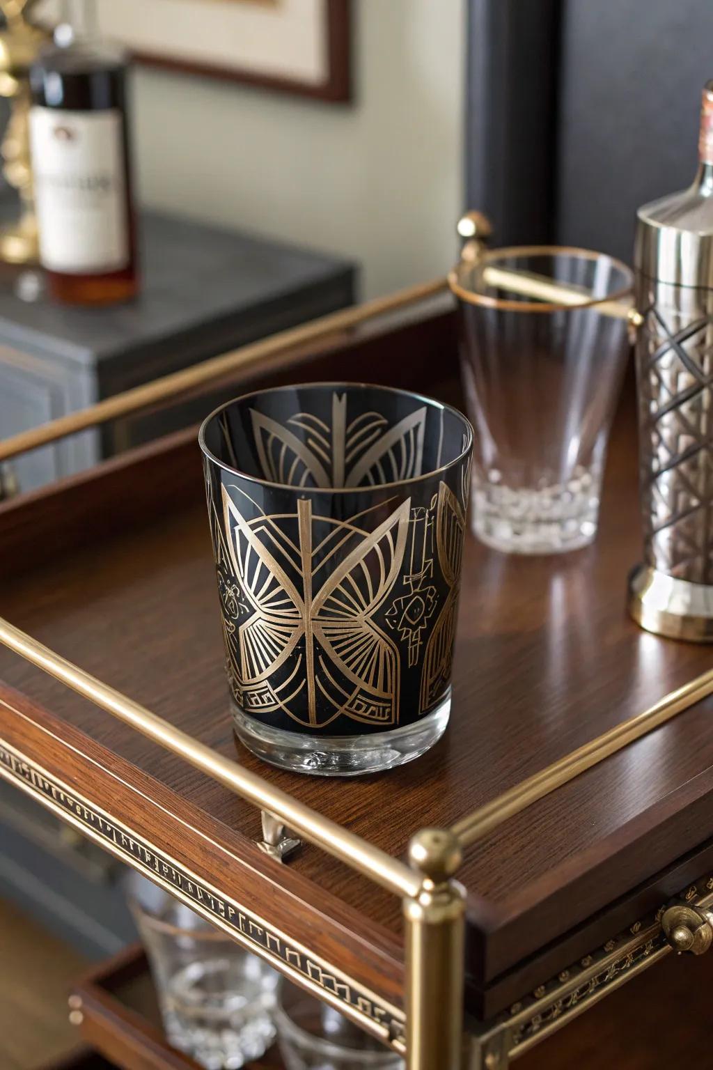Add a touch of Gatsby glamour with Art Deco butterfly designs.