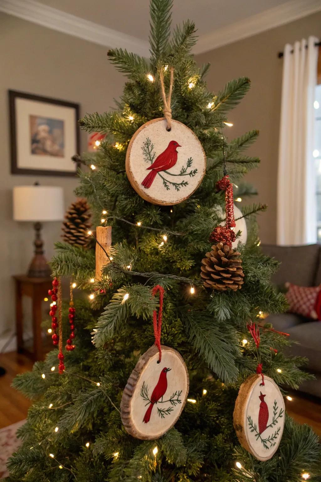 Handmade elements add warmth and individuality.