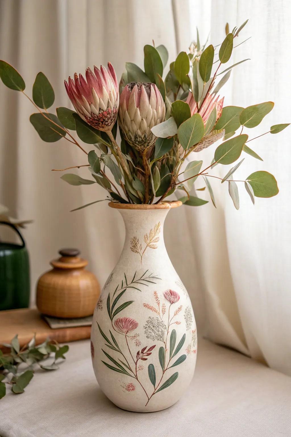 Embrace the beauty of nature with art that whispers tranquility and simplicity.