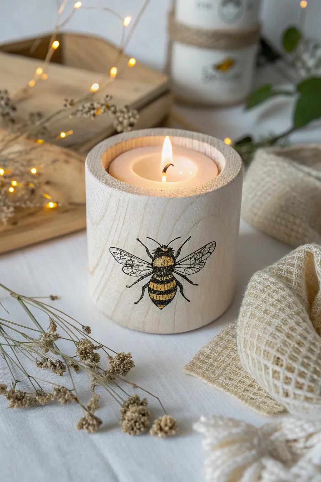 Illuminate your evenings with the soft glow of nature-inspired elegance.