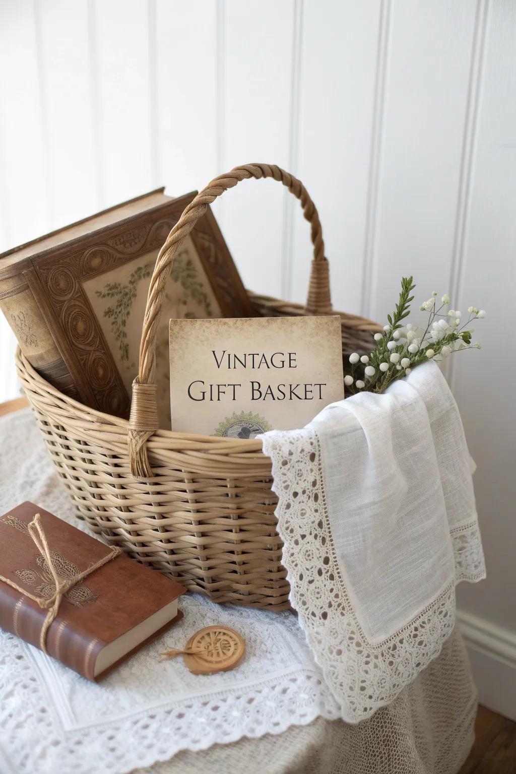 Embrace vintage charm with a touch of boho elegance in your gift-giving.