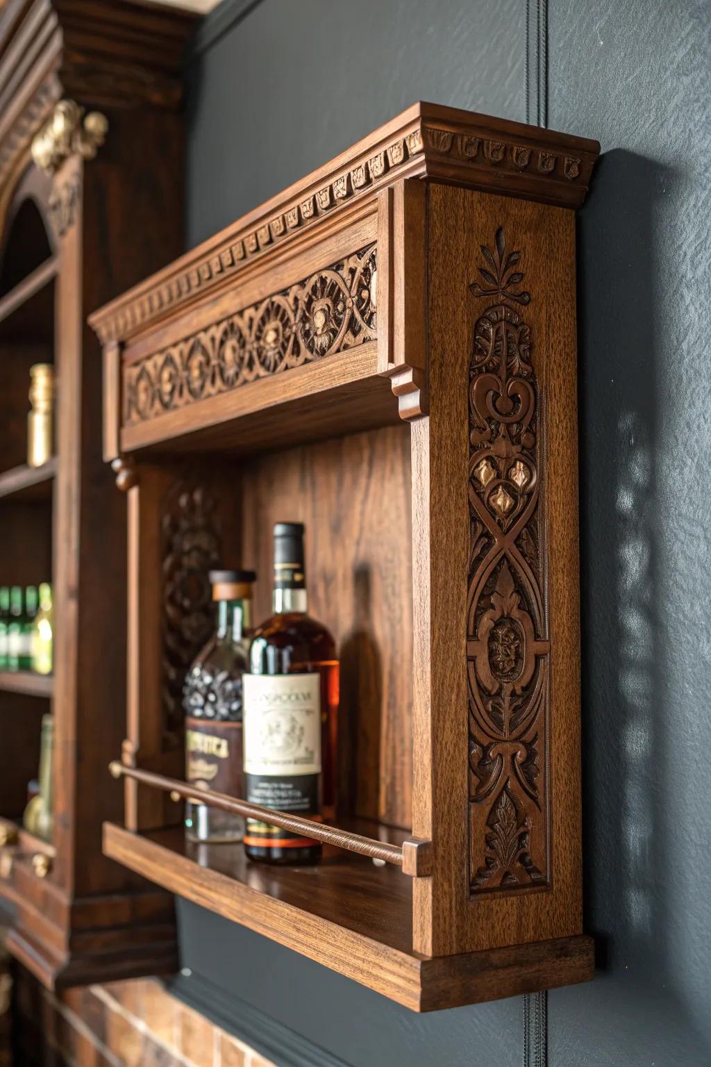 Discover the art of surprise with hidden compartment shelves – where craftsmanship meets intrigue.