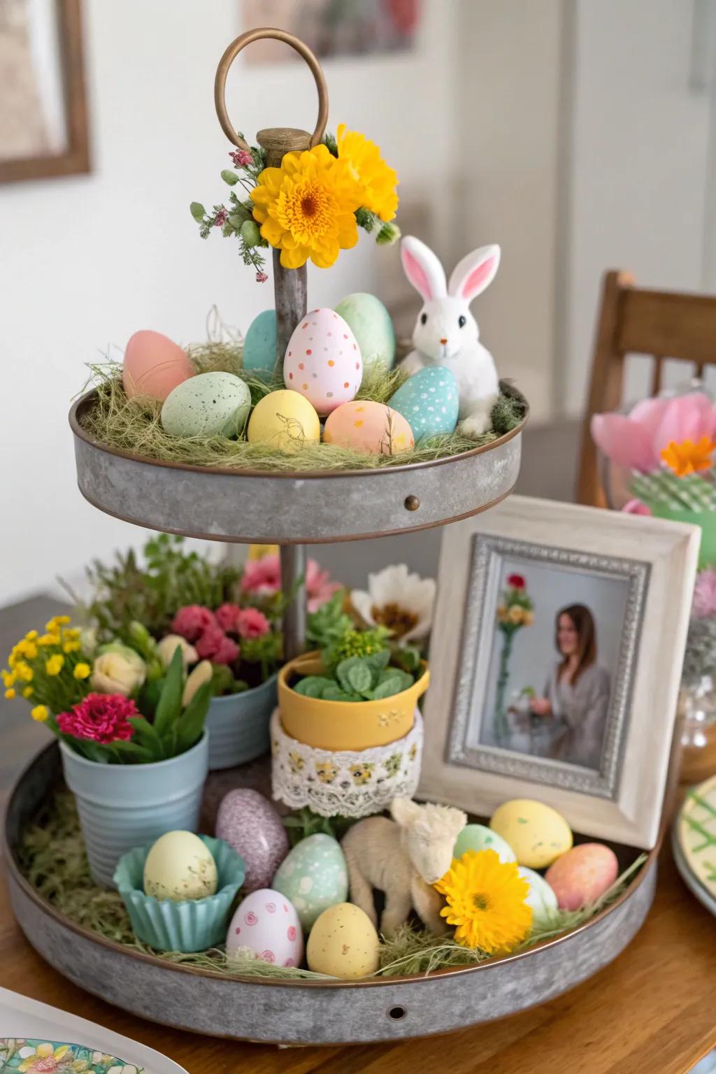 A personalized touch makes the tray uniquely yours.