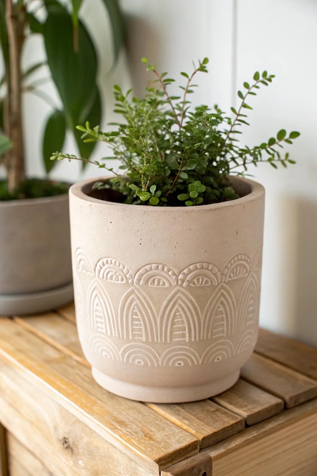 Elevate your greenery with handcrafted clay pots that blend minimalist elegance with boho charm.