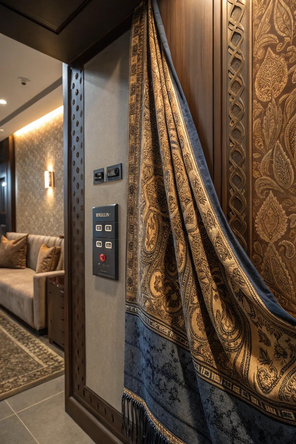 Elevate your space with a handcrafted fabric wall hanging — where style meets functionality.