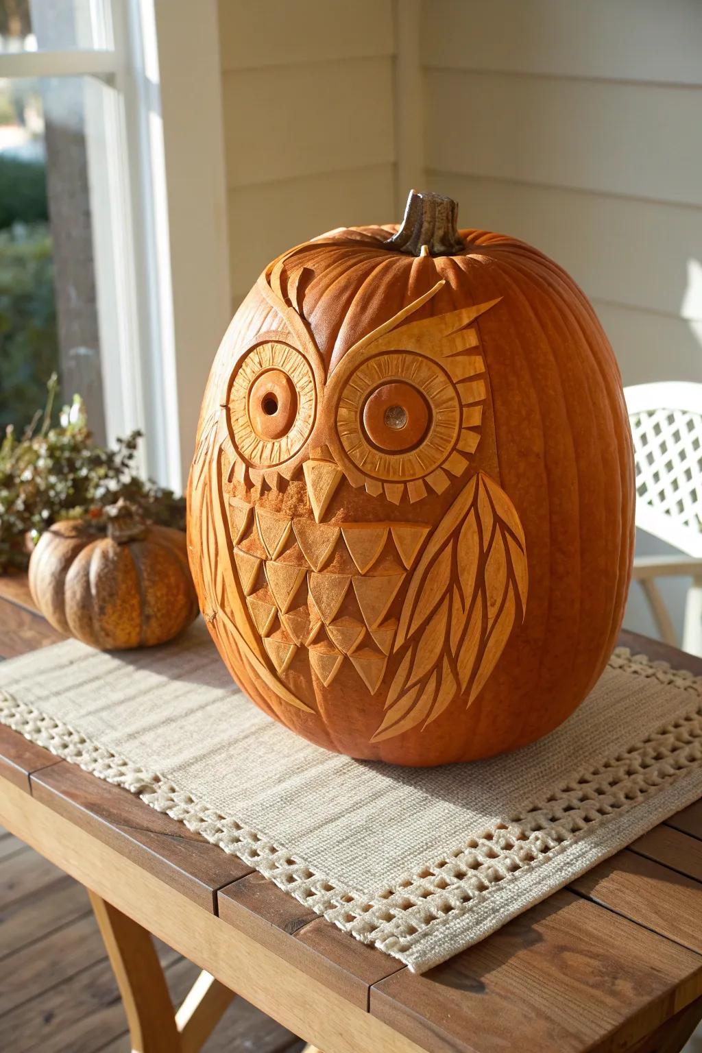 Whooo's ready for a fun and stylish Halloween? 🎃🦉 #PumpkinCarving #ScandiBoho