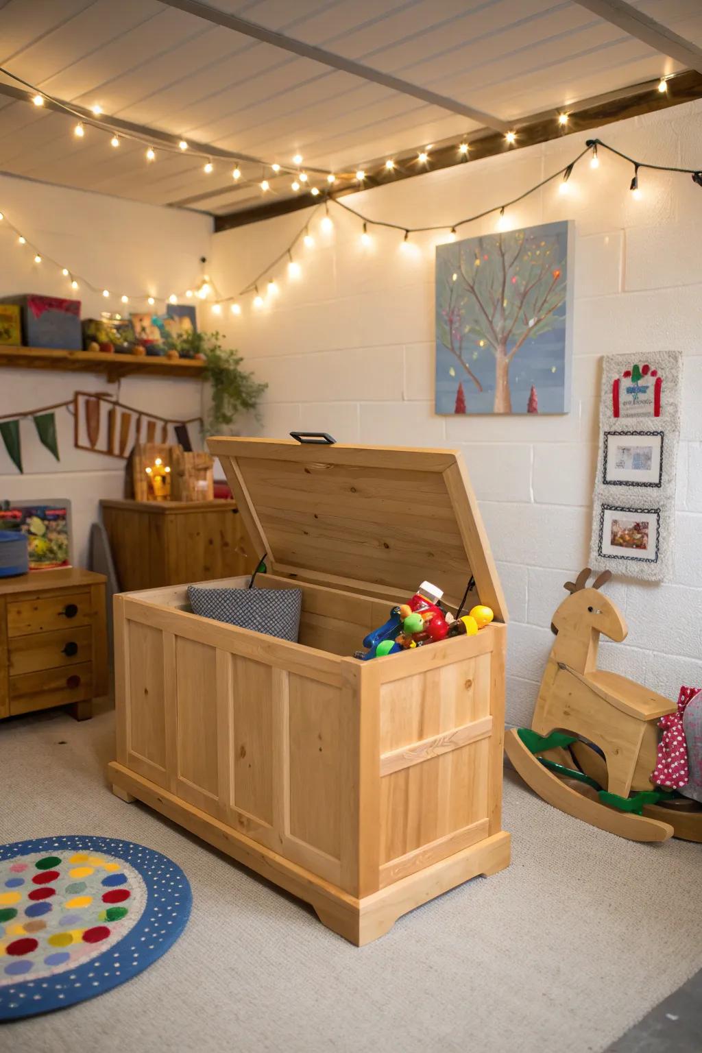 Transform your garage into a magical playroom that sparks creativity and joy for kids!