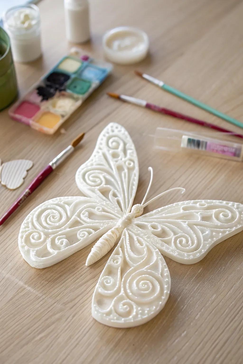 Inspire young imaginations with whimsical hot glue creations.