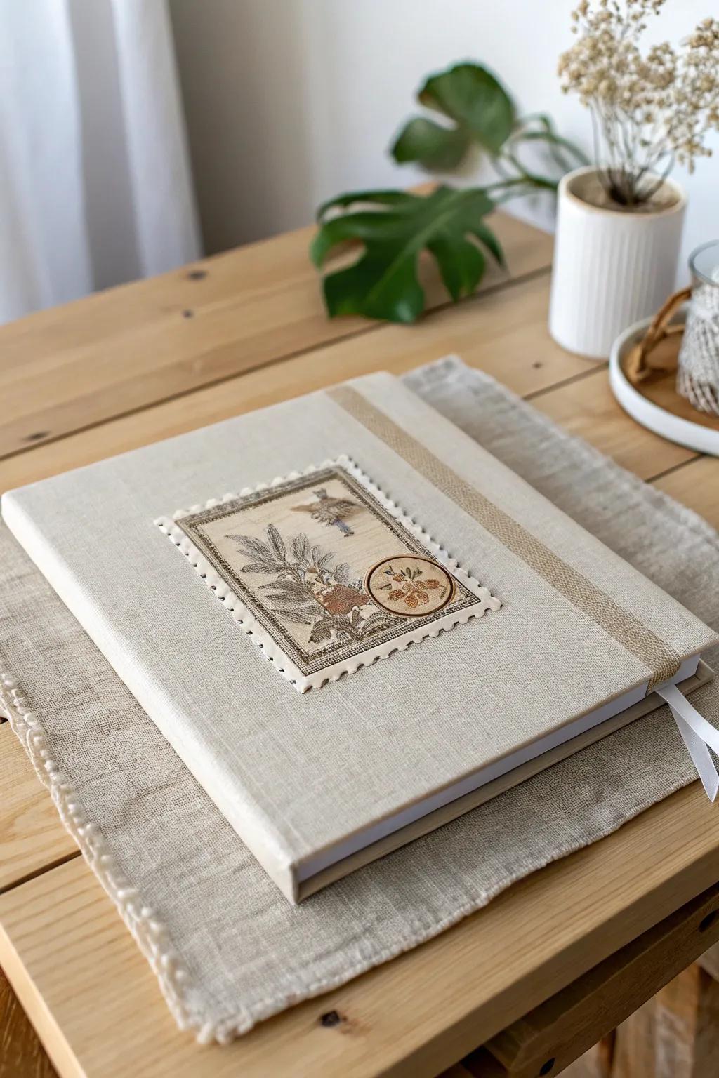 Transform your memories into art with personalized patched photo albums.