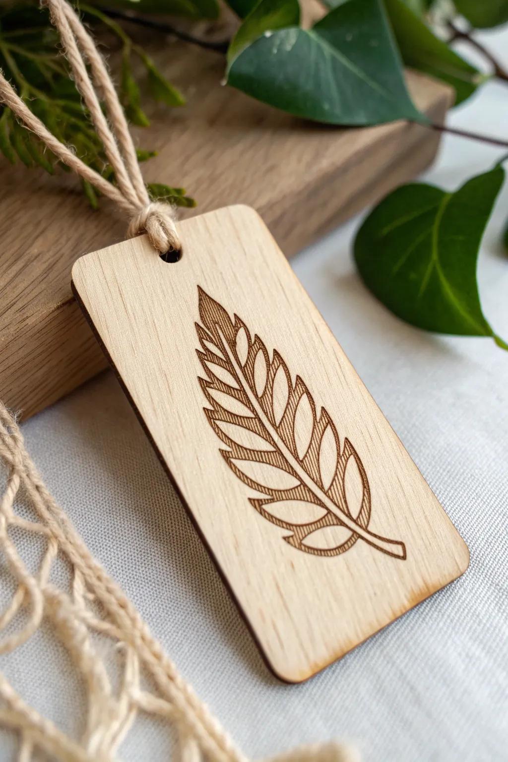 Embrace tranquility with nature-inspired locker tags, perfect for adding a serene touch to your space.