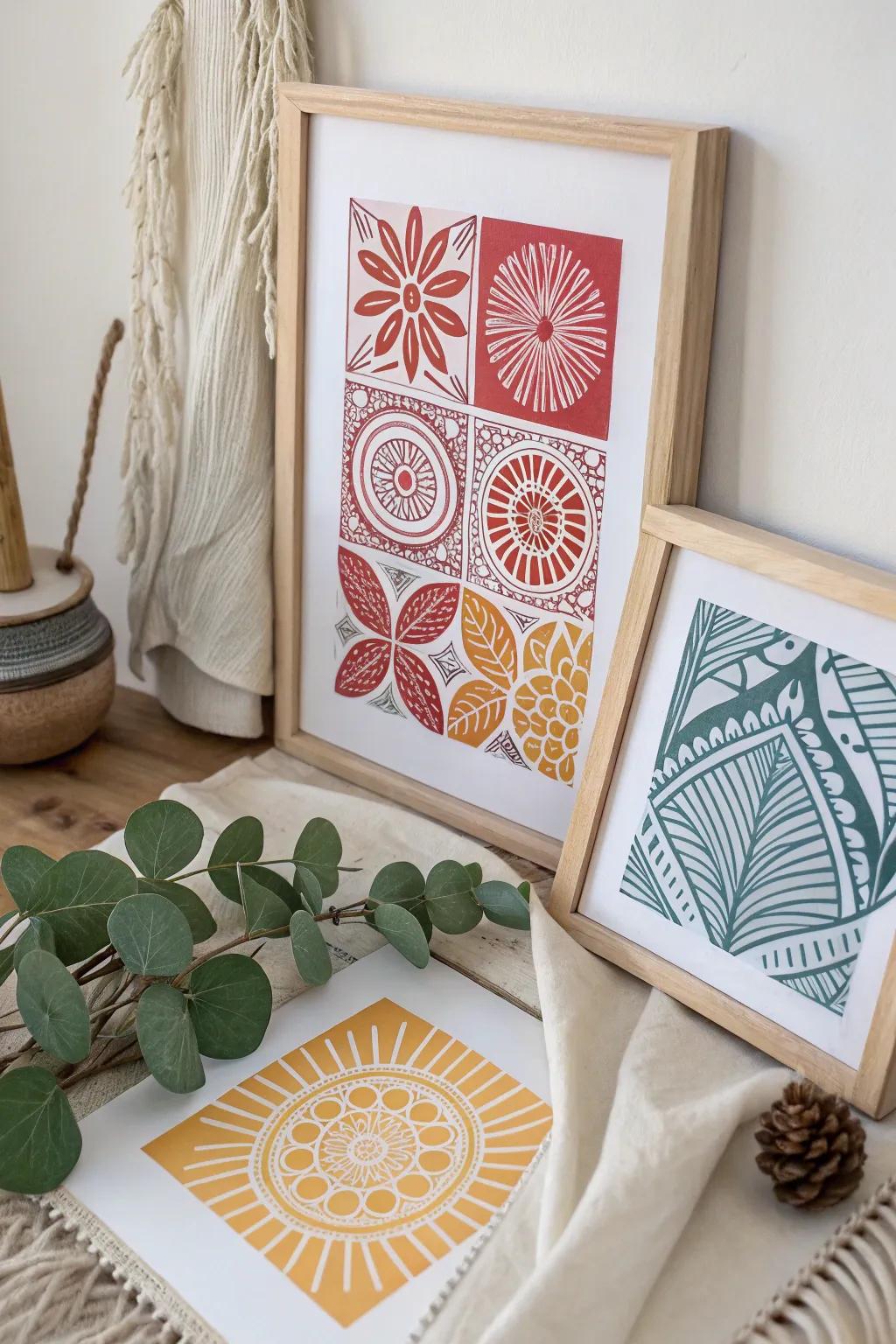 Discover the art of playful prints: where bold graphics meet minimalist elegance.