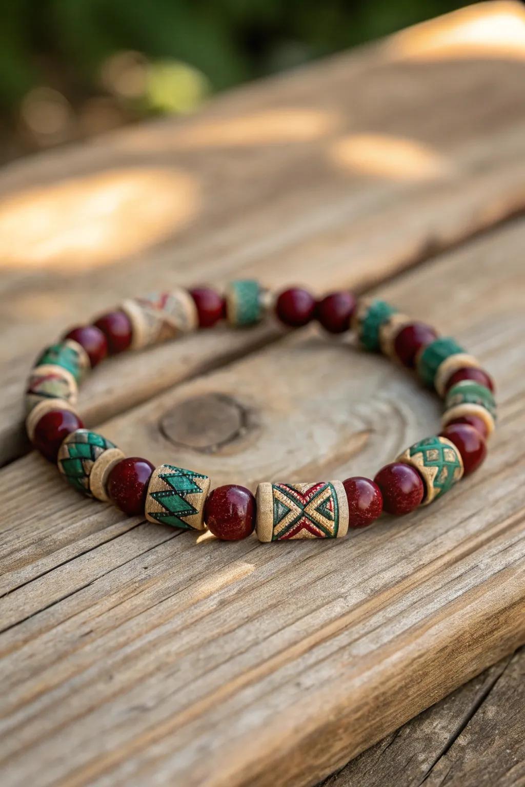 Celebrate heritage with a touch of minimalist elegance in every bead.