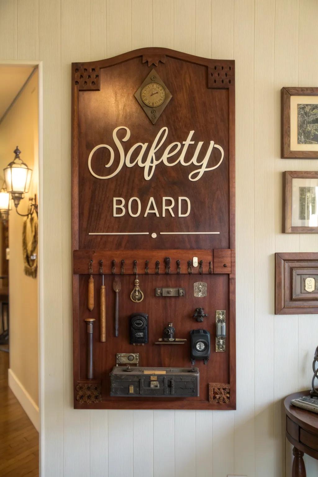 Craft Your Safety Inspiration: A Wall of Wisdom and Protection
