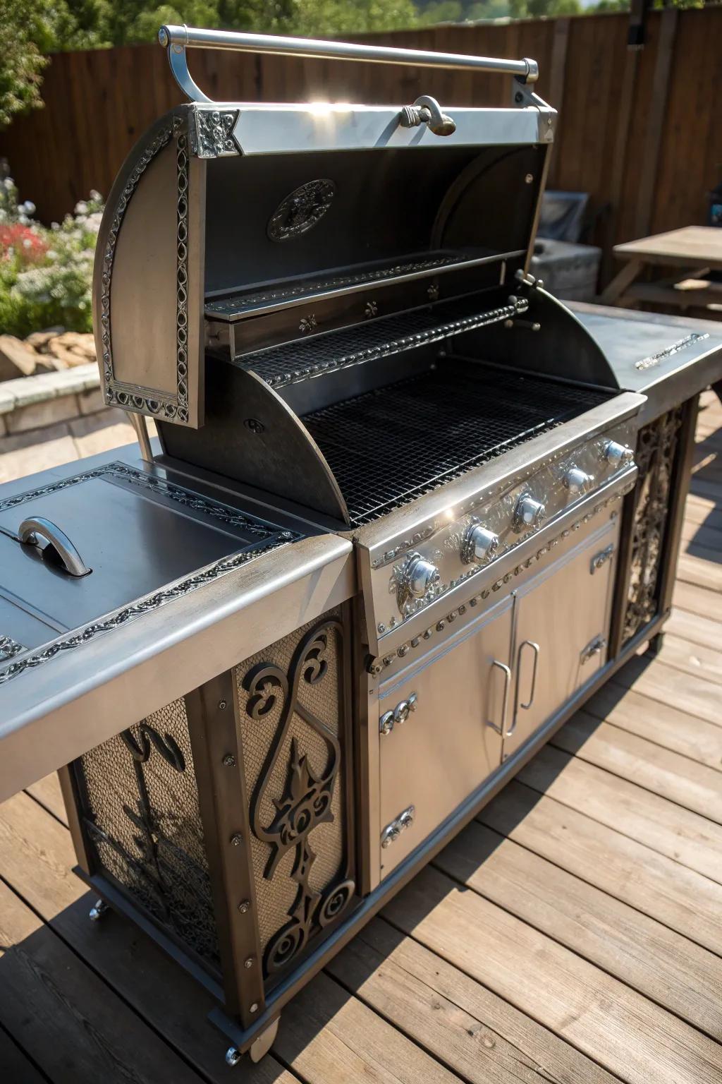 Elevate your outdoor cooking with a custom-designed BBQ masterpiece.