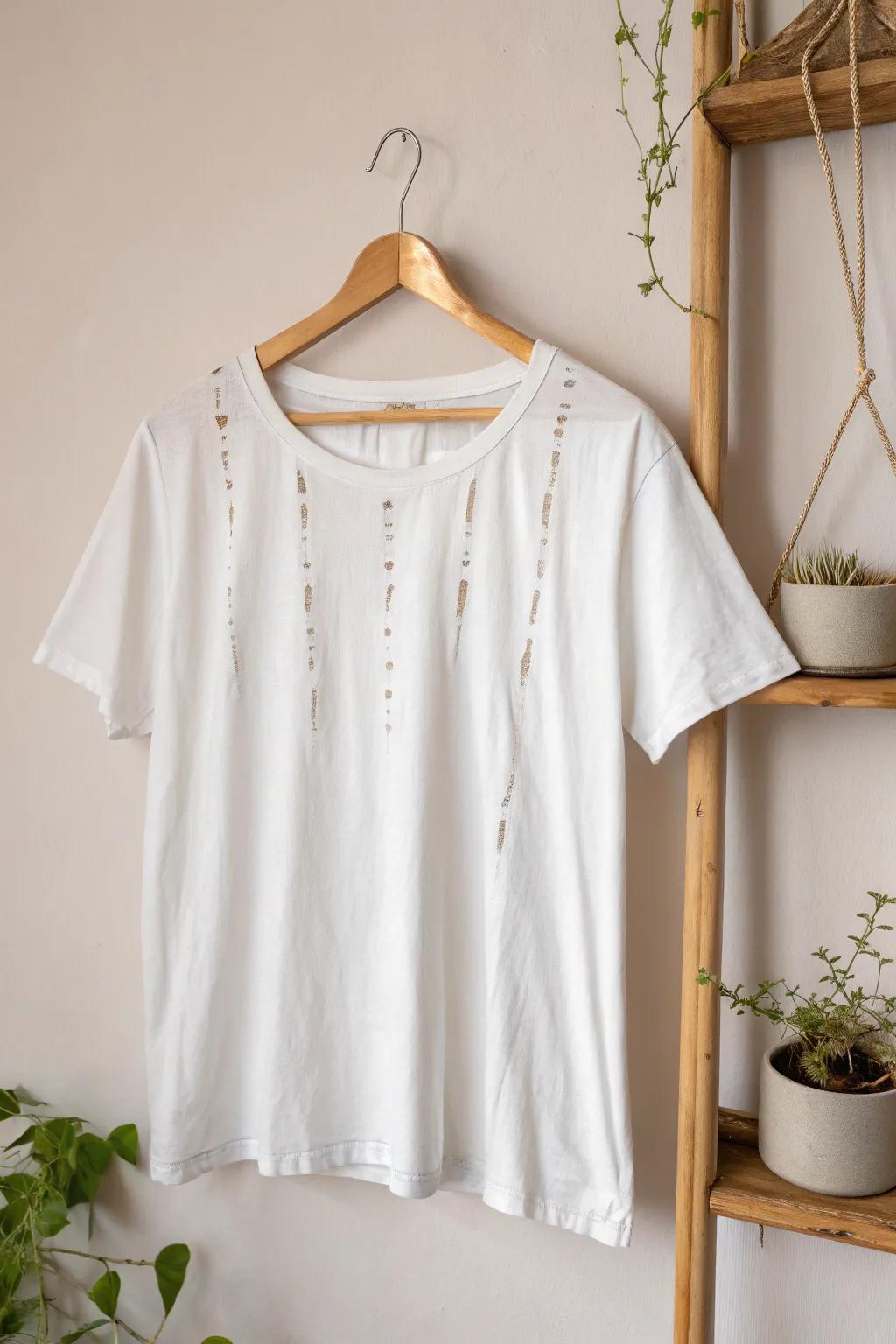 Elevate your style with minimalist slits for a chic and edgy look. 🌿✨ #DIYFashion #MinimalistBoho