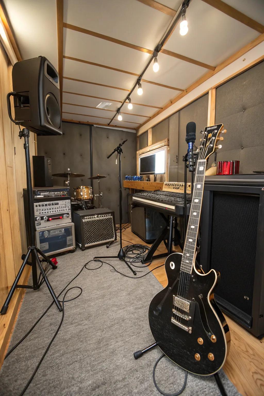 Craft your next masterpiece on the road: A mobile music studio for the wandering artist.