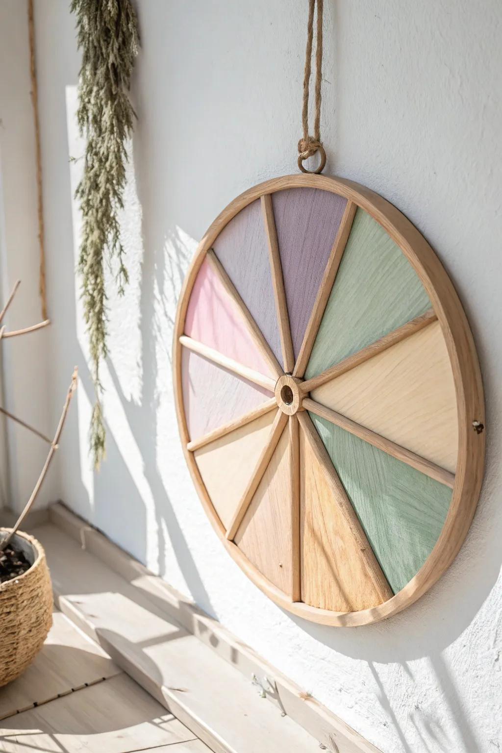 Craft your own world of hues with a personalized color wheel that reflects your unique style and spirit.