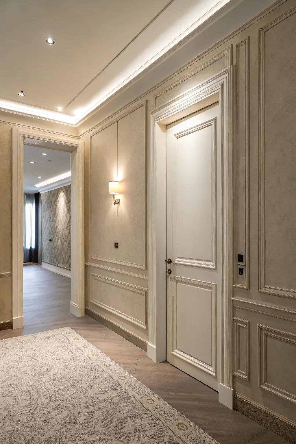 Secret doors add mystery and create private spaces effortlessly.