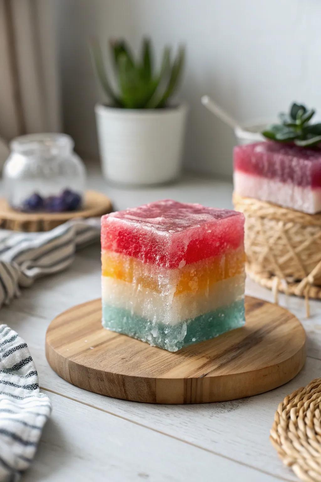 Discover the magic of melting colors with Mystery Ice Art!