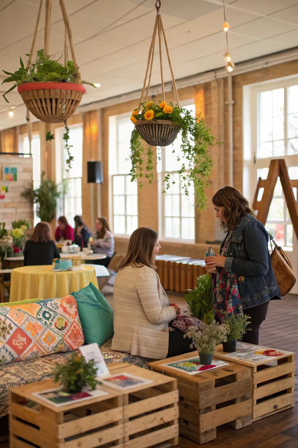 Sustainable solutions resonate with mindful attendees.