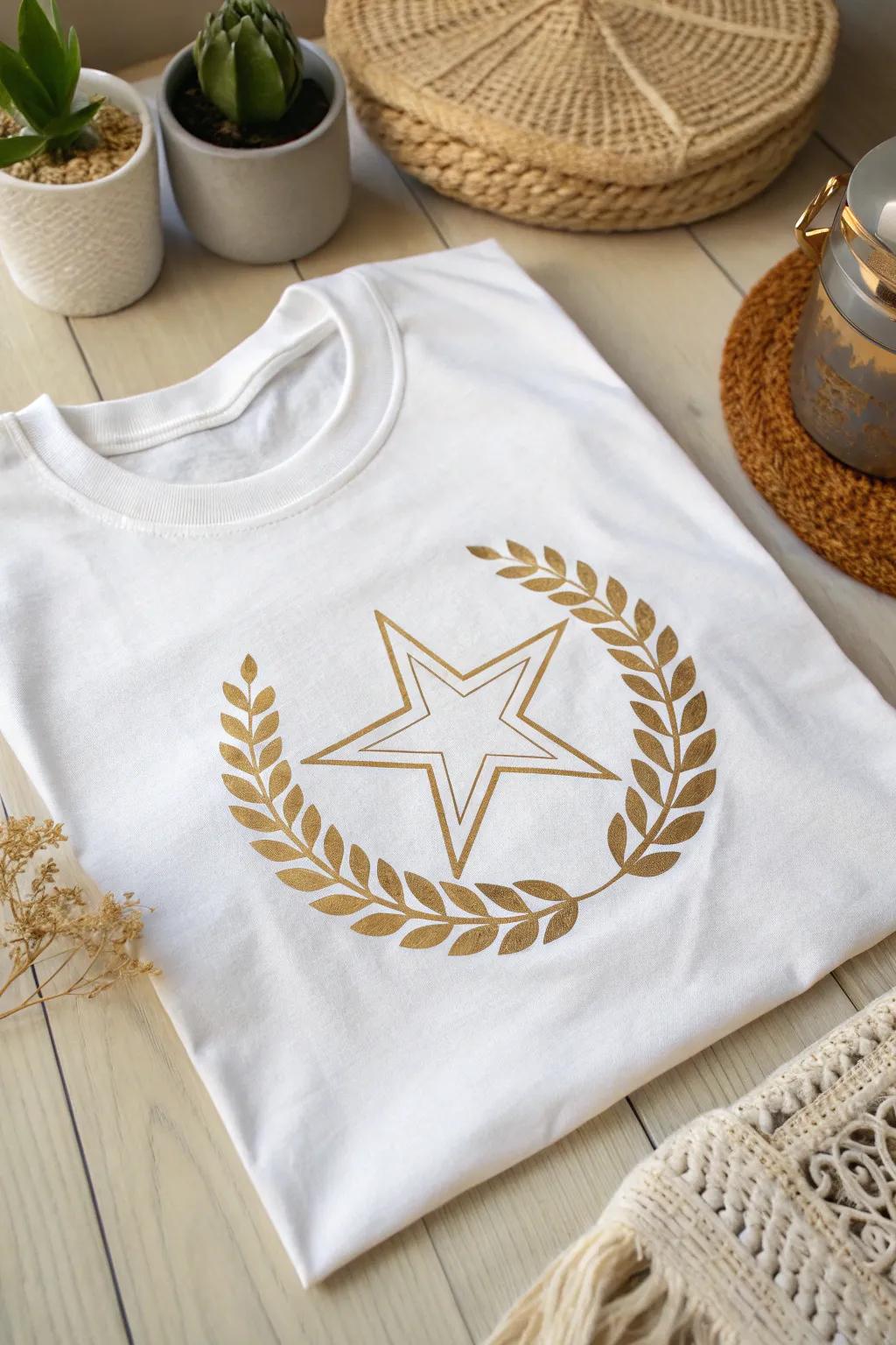 Shine like a star with this Academy Awards inspired t-shirt, where minimalism meets the glamour of the red carpet.