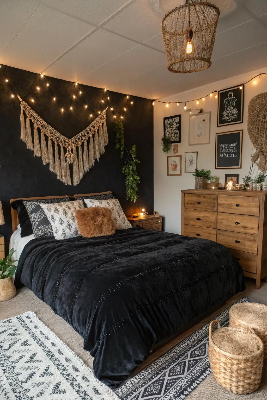 Personalized decor makes the bedroom uniquely yours.