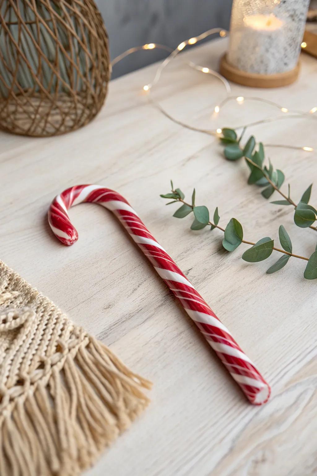 Discover the joy of Candy Cane Hide-and-Seek with a twist of elegance and simplicity. 🍬🔍