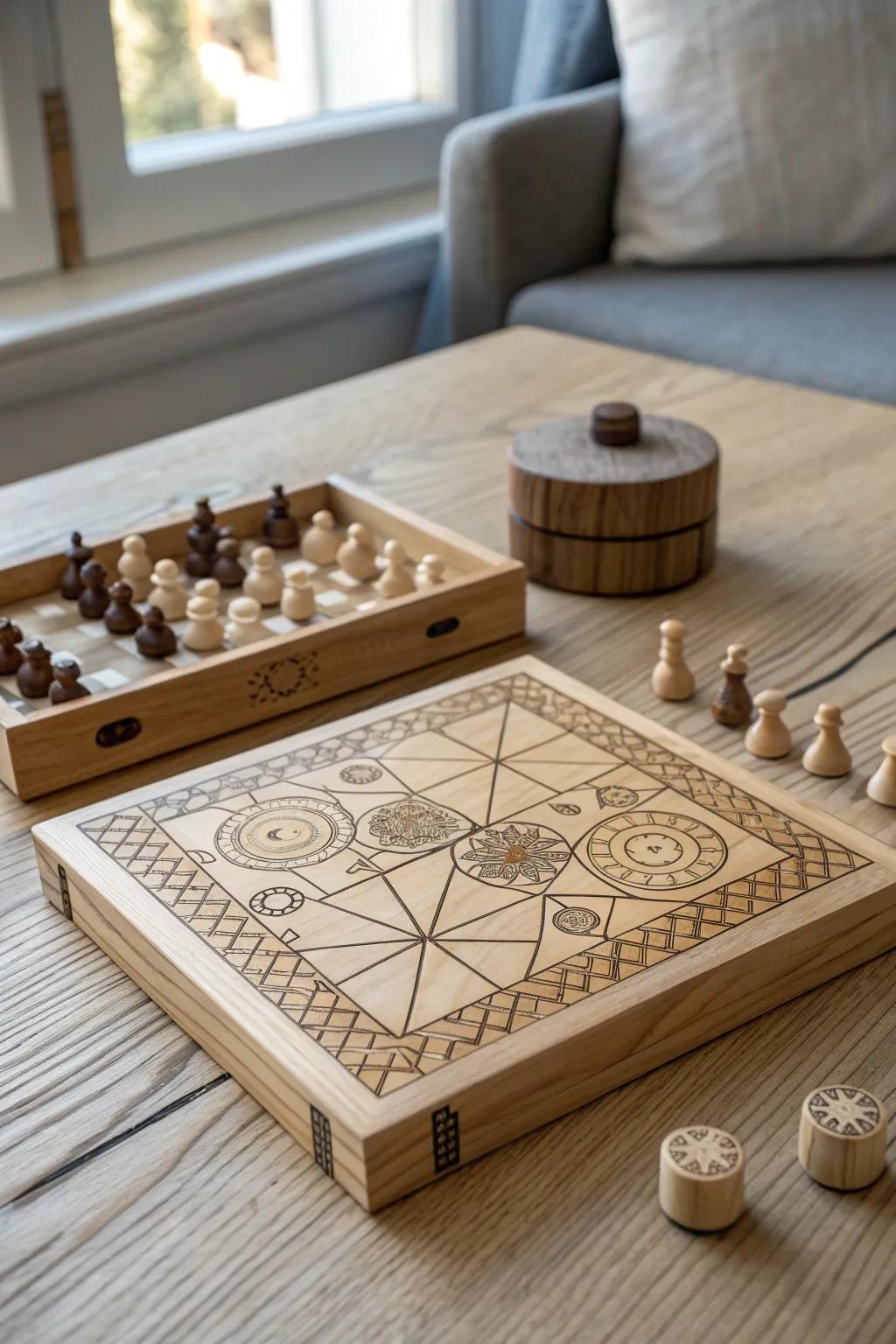 Craft your own story with every move. Dive into a world of adventures with this stunning DIY board game set.