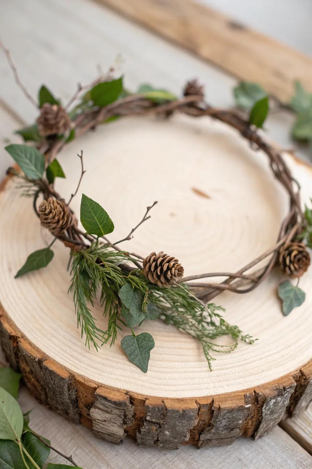 Embrace your inner woodland spirit with this enchanting DIY elf headpiece, a perfect blend of nature and holiday magic.