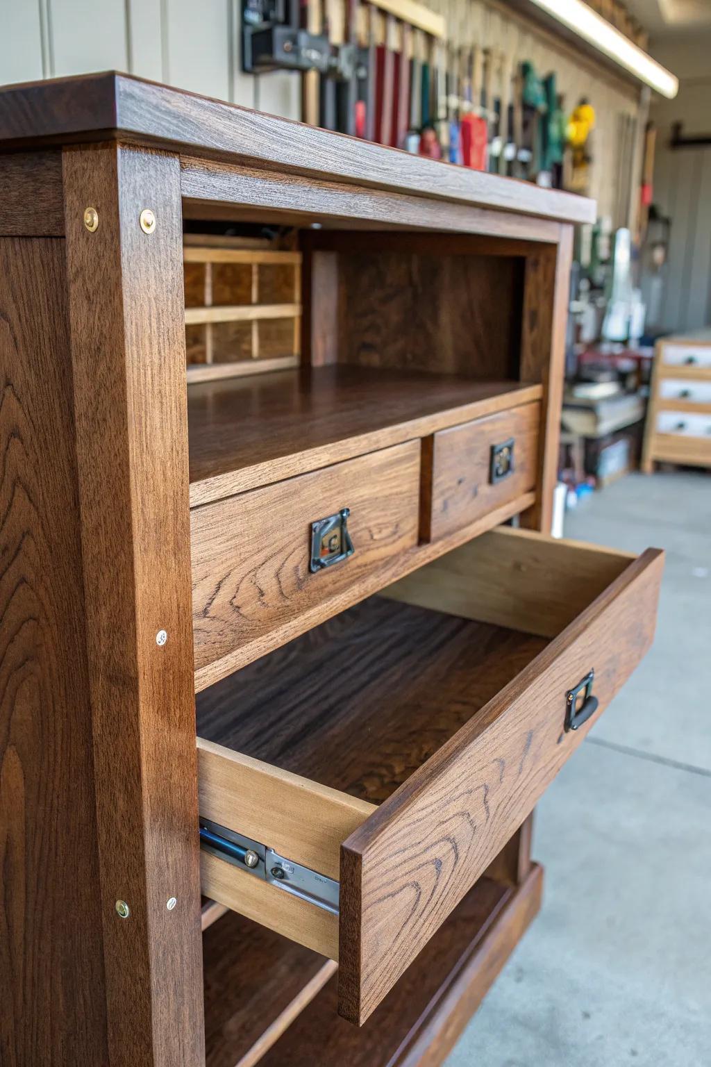 Discover the art of stealthy storage with these handcrafted hidden compartment shelves, perfect for the savvy DIY enthusiast.