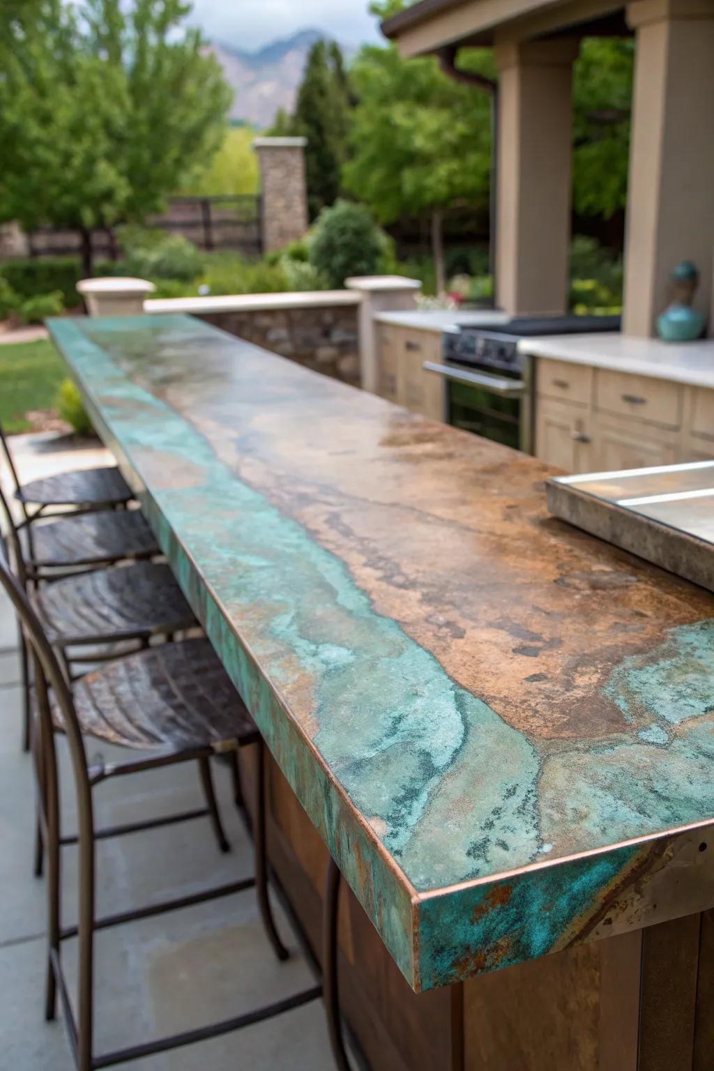 Discover the timeless charm of copper patina—where craftsmanship meets nature's artistry.
