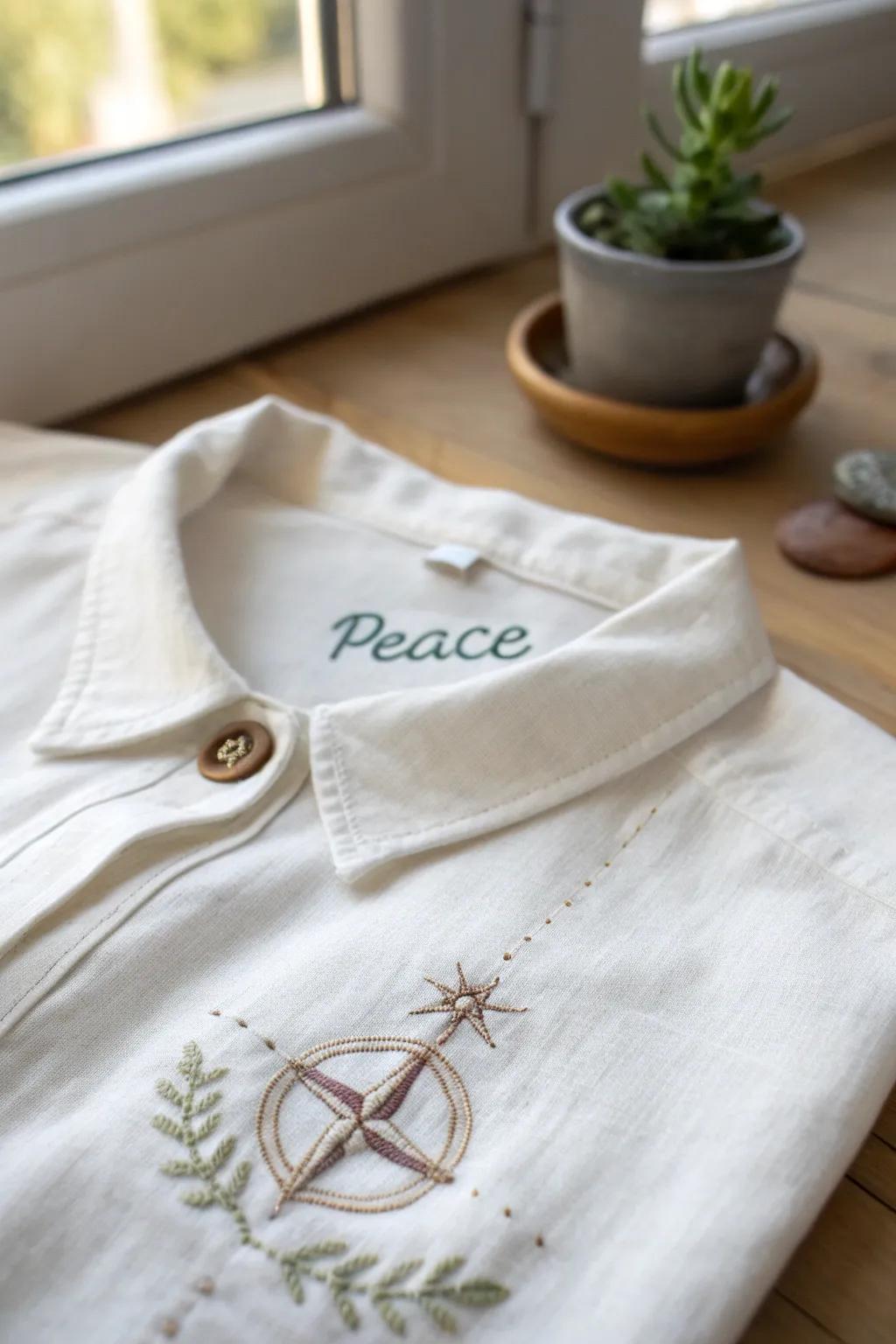 Infuse your wardrobe with meaning — discover the art of symbolic embroidery for a personal touch.