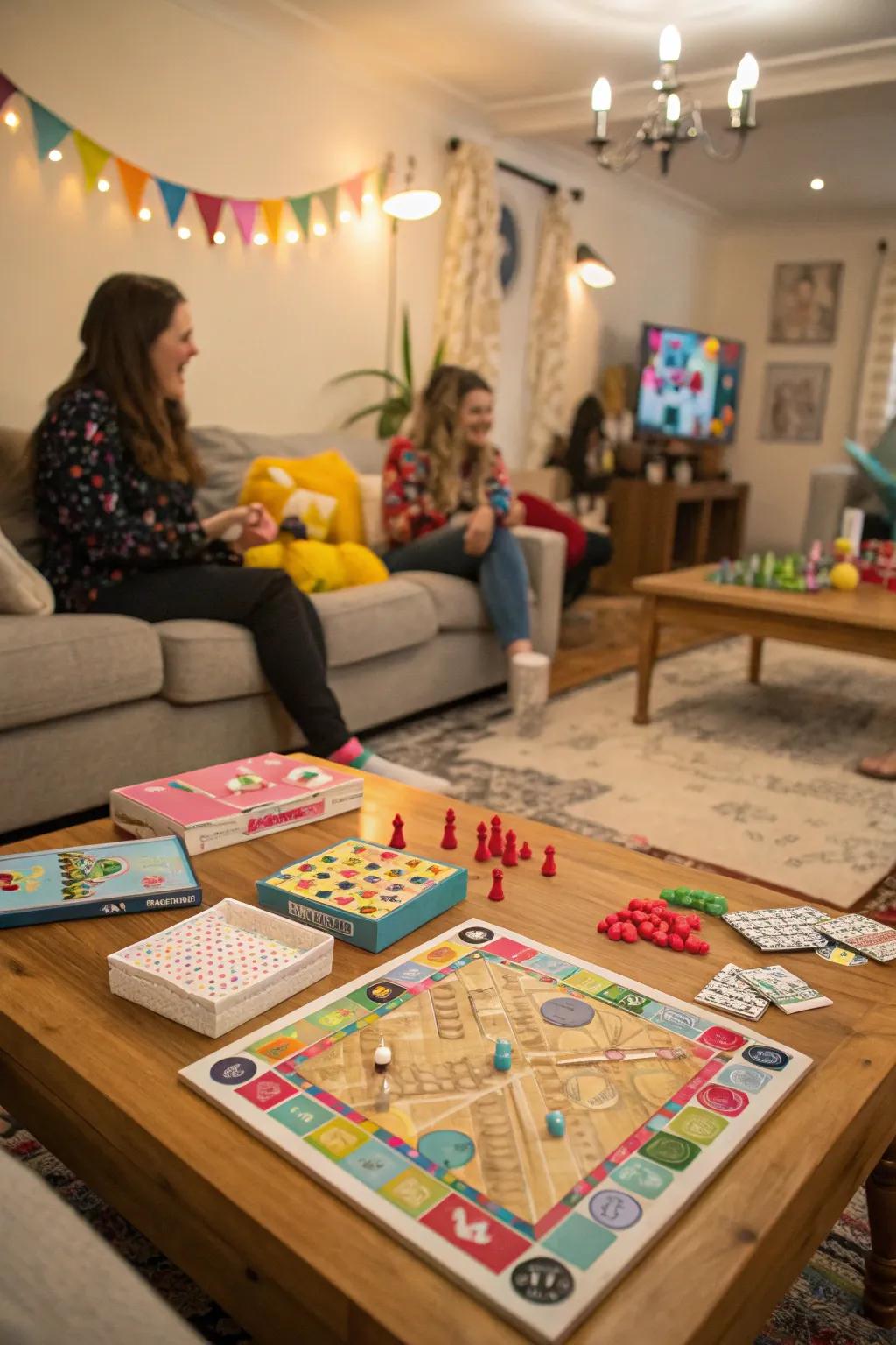 Enjoy a night of laughter and strategy with a classic games night.
