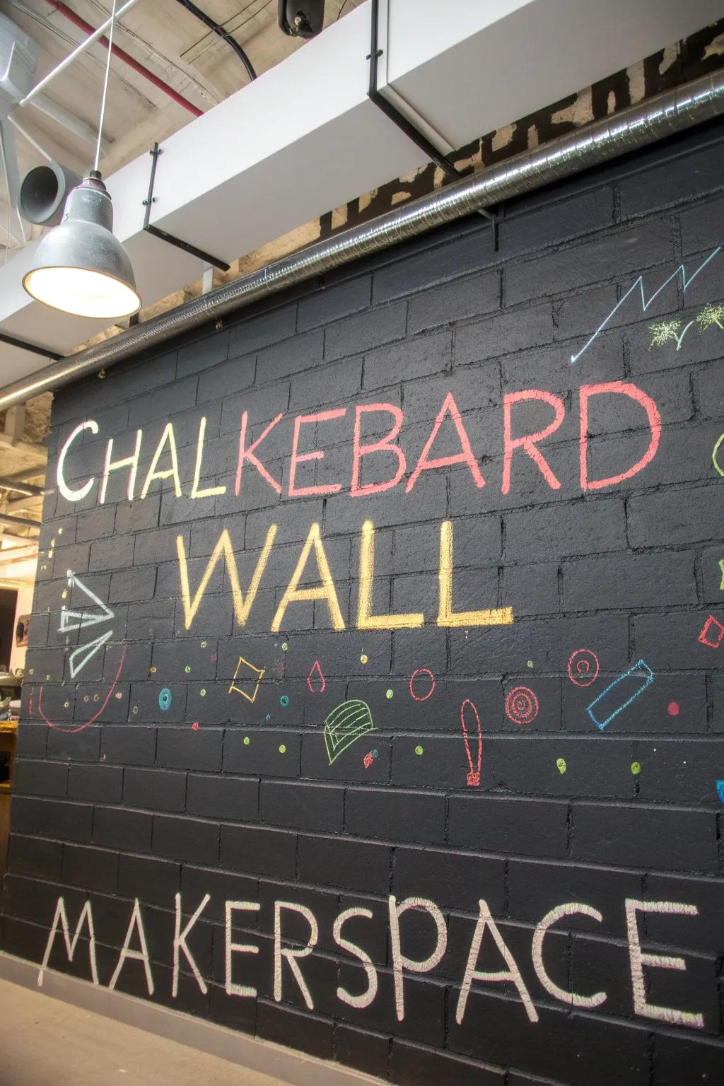 Transform your space with a DIY chalkboard wall—where creativity meets craftsmanship.