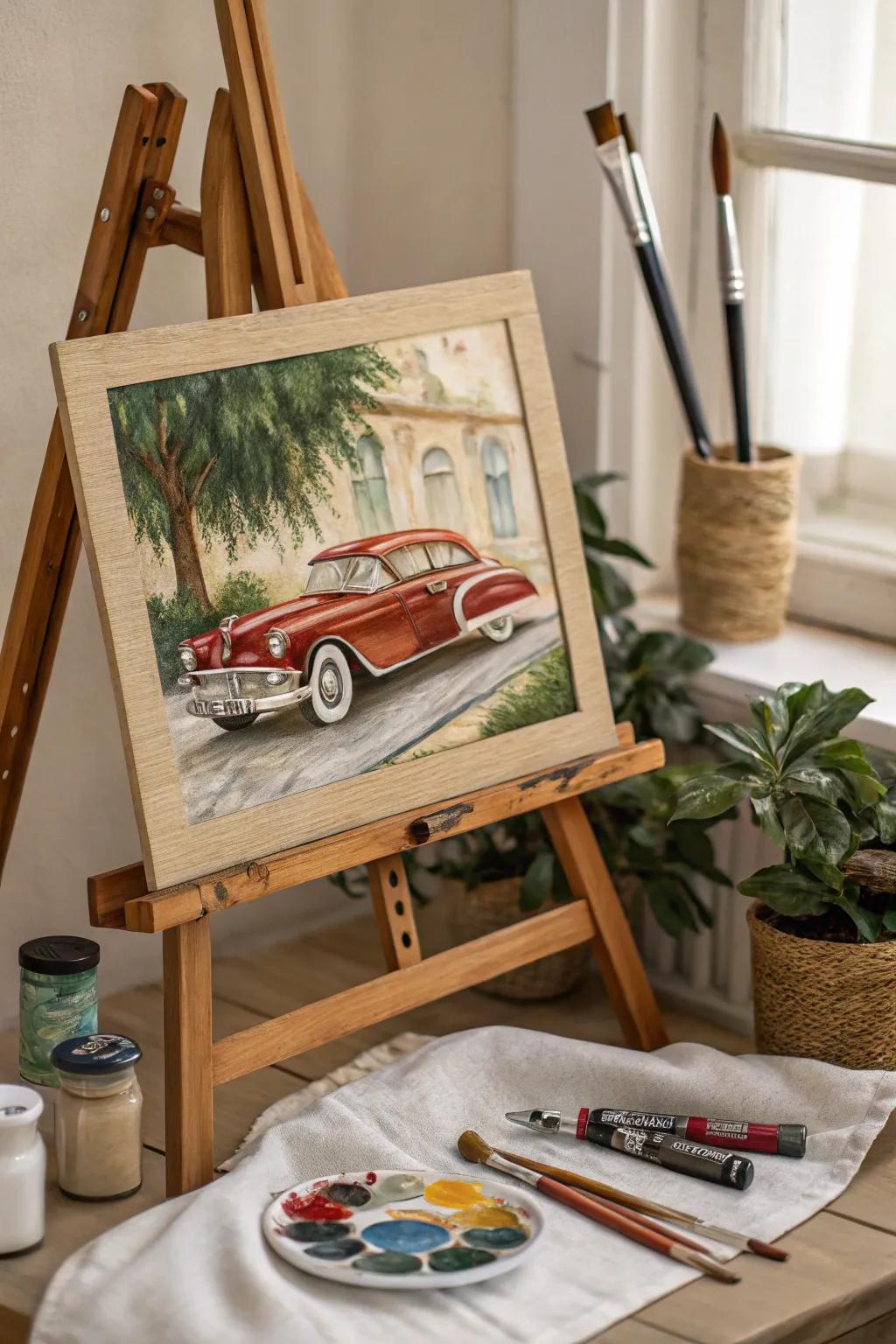 Rediscover timeless elegance with a brushstroke of vintage charm.