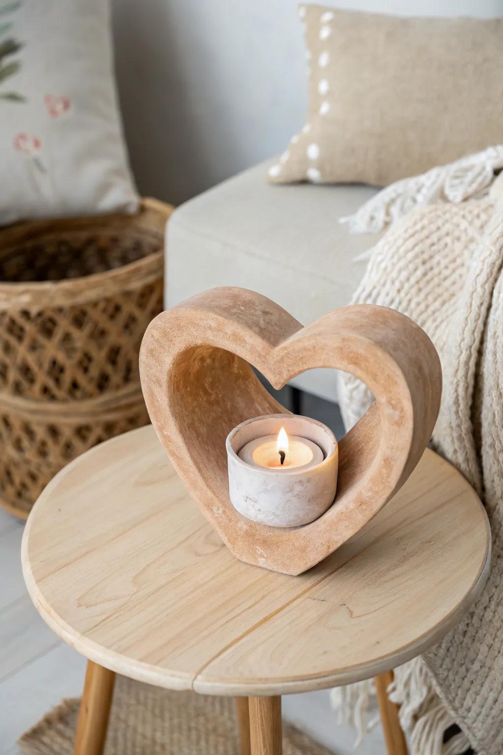 Handcrafted Heart Warmers: Perfect for a Cozy Valentine's Ambiance.