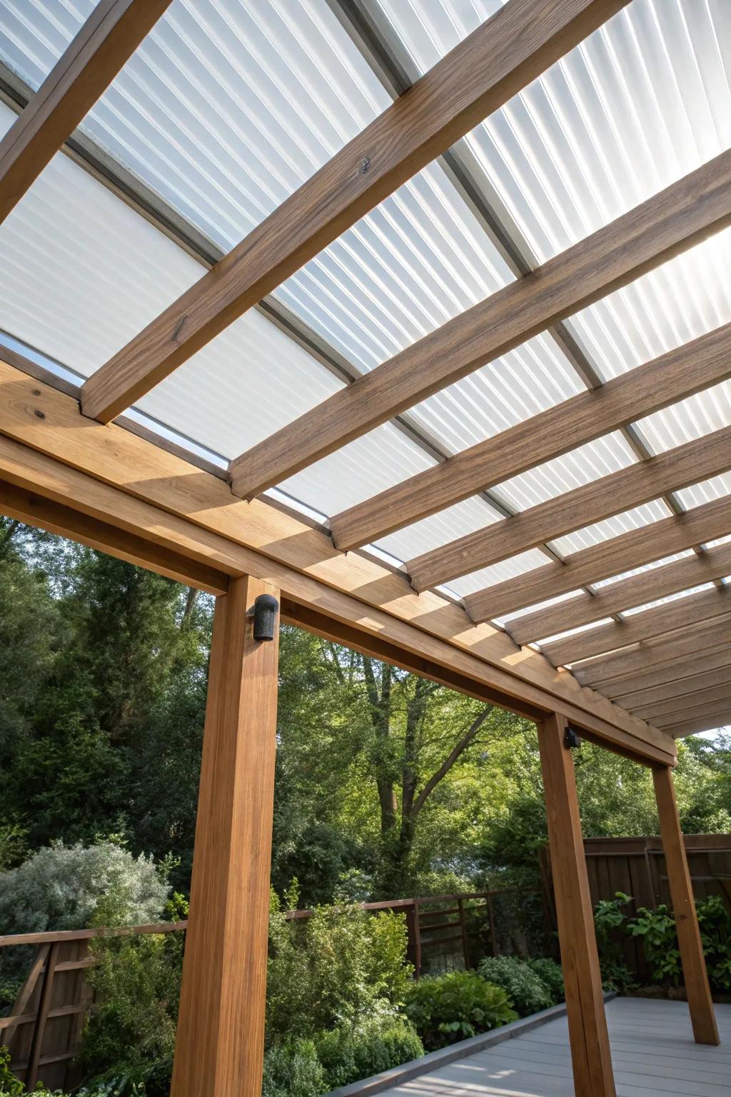 Elevate your outdoor space with sleek, durable corrugated plastic panels. A modern touch for the discerning craftsman.