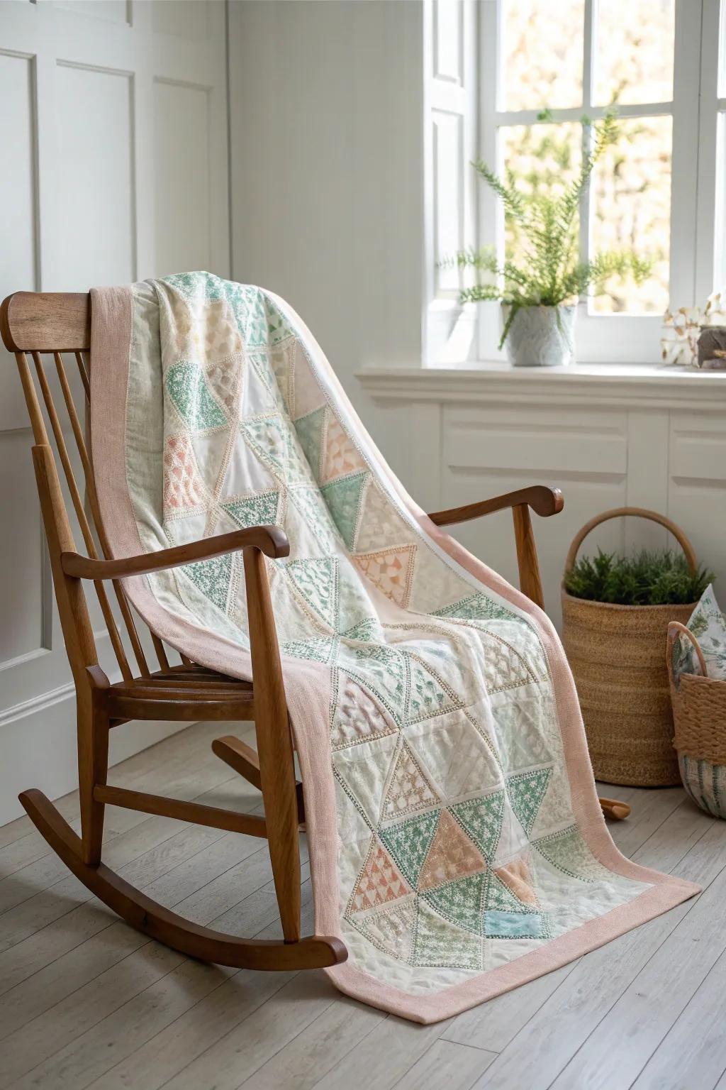 Embrace the journey with a travel-friendly quilt, perfect for those sweet stroller adventures.