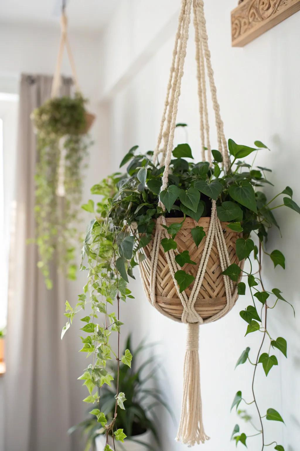 Transform your catio into a lush jungle escape with Scandinavian elegance and boho charm.