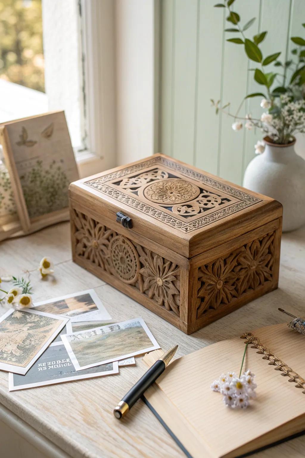 Capture cherished memories with a touch of elegance: Create your own DIY Time Capsule.