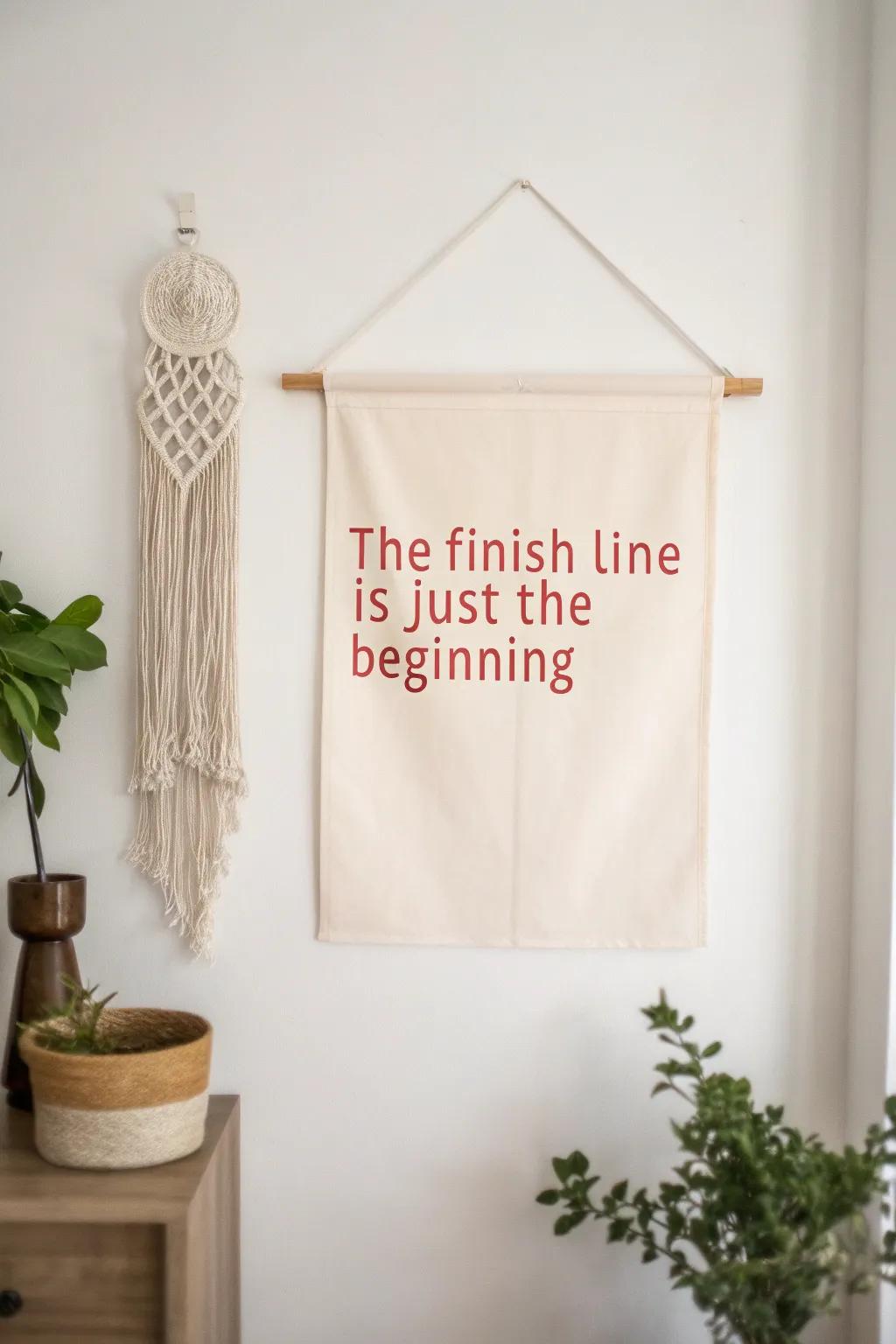 Embrace new beginnings with minimalist wisdom.