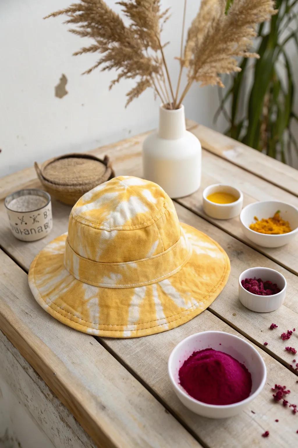 Embrace nature with eco-friendly tie-dye techniques: a perfect blend of simplicity and style.