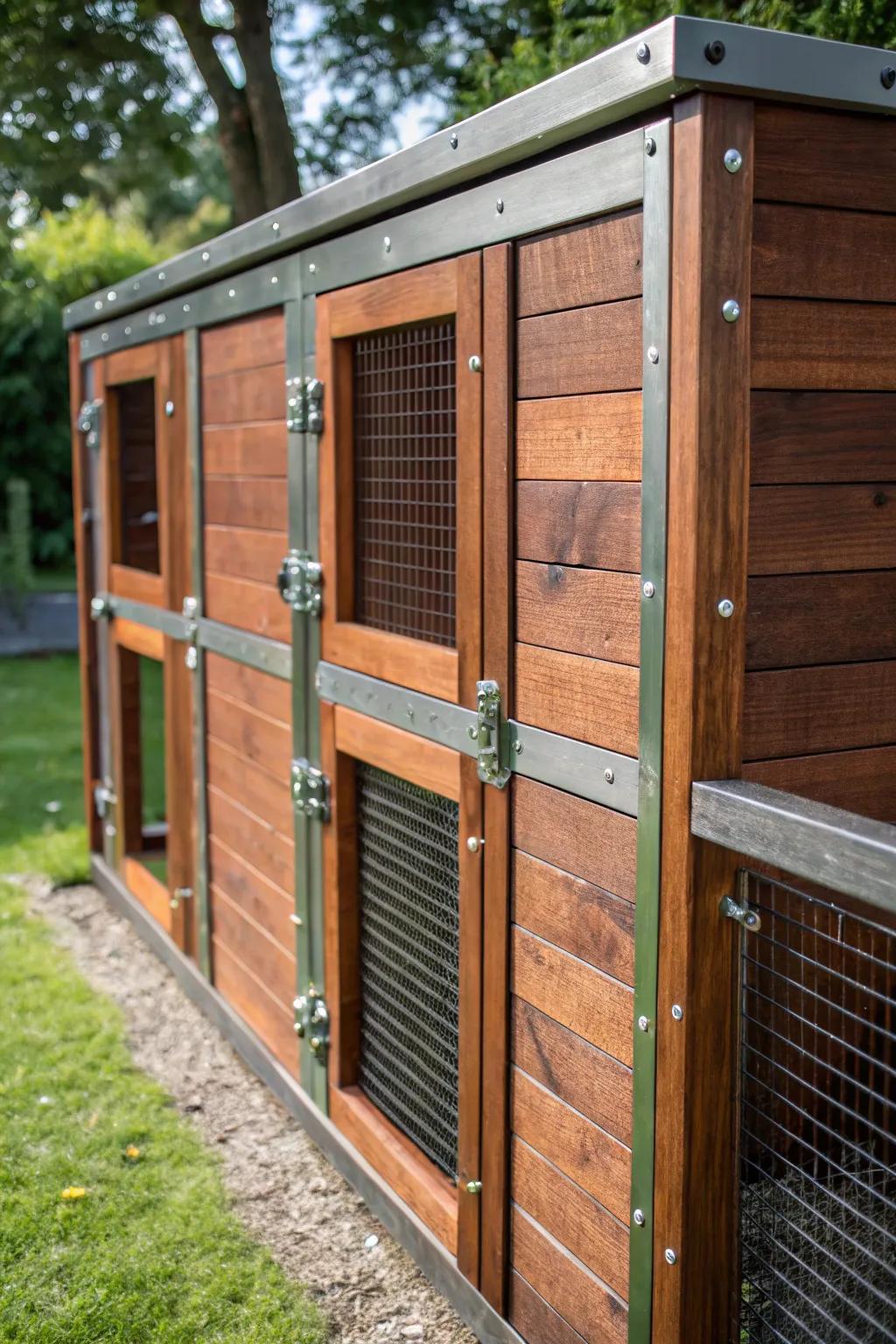 Elevate your quail pen game with customizable modules that blend craftsmanship with adaptability.