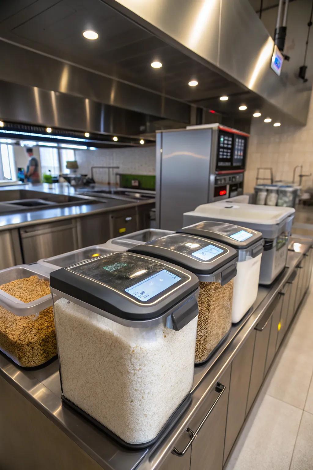 Smart storage solutions bring technology to your pantry.